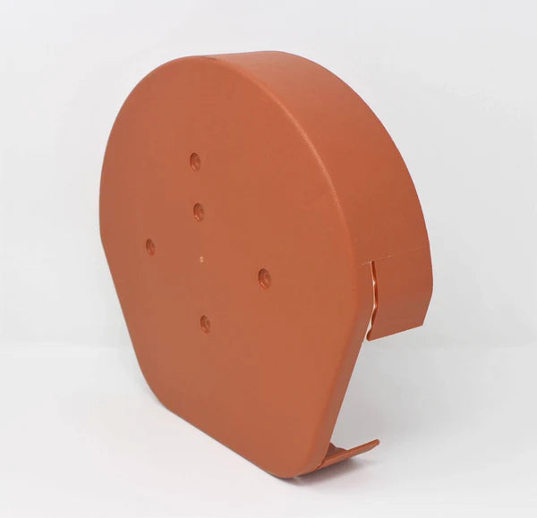 European Plastics Uni-Verge Half Round Ridge End Cap