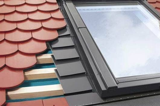 Fakro EPV/C Standard Conservation Flashing Kit for Non-Interlocking Plain Roof Tiles up 16mm