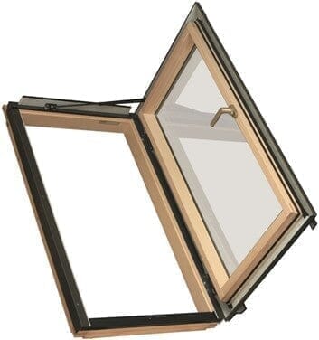 Fakro Pine Side Hung Double Glazed Escape Window - 66cm x 118cm