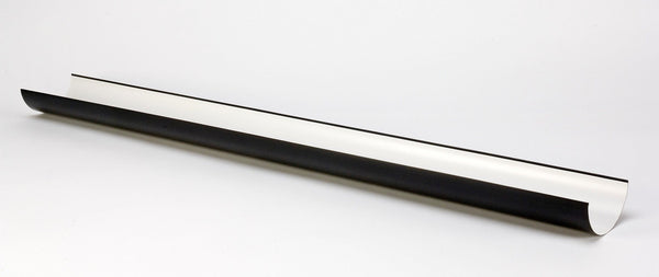 Freeflow 112mm Half Round Style Plastic Guttering 4m Length - Black