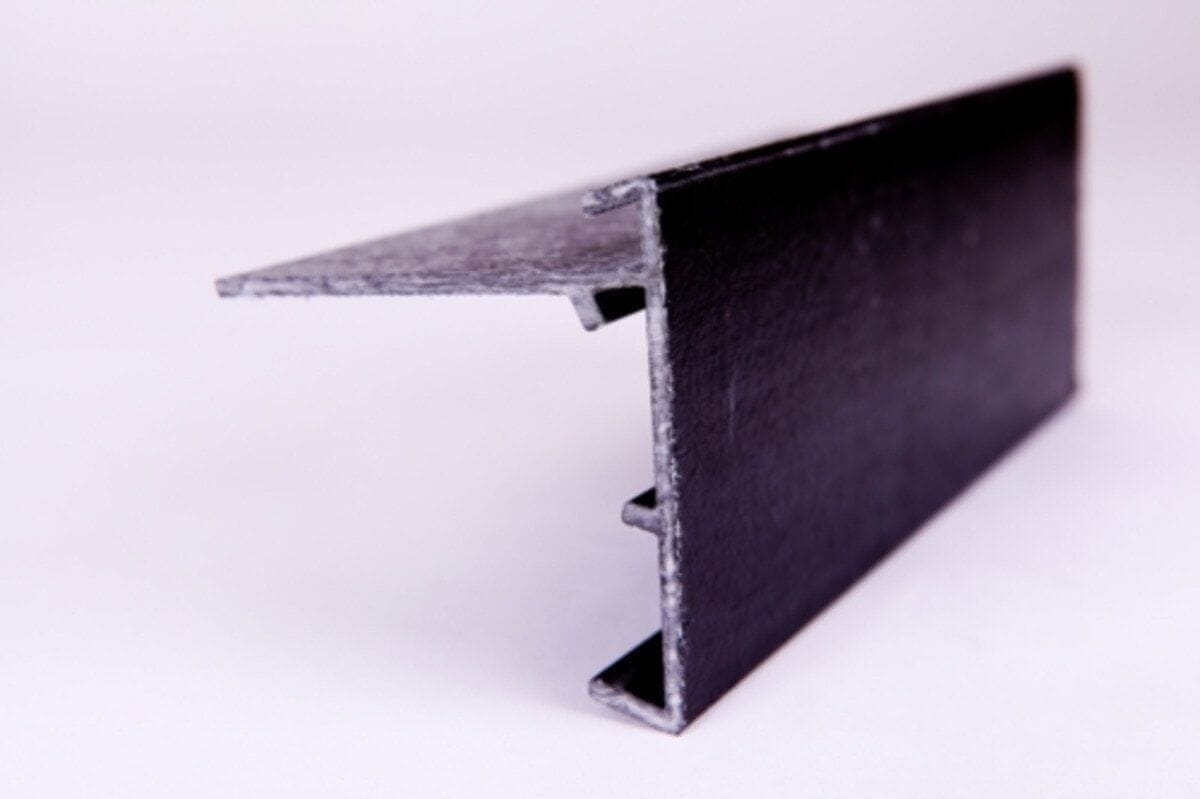 Glasstrim GRP Roof Edge Trim Type 3 - 2.5m
