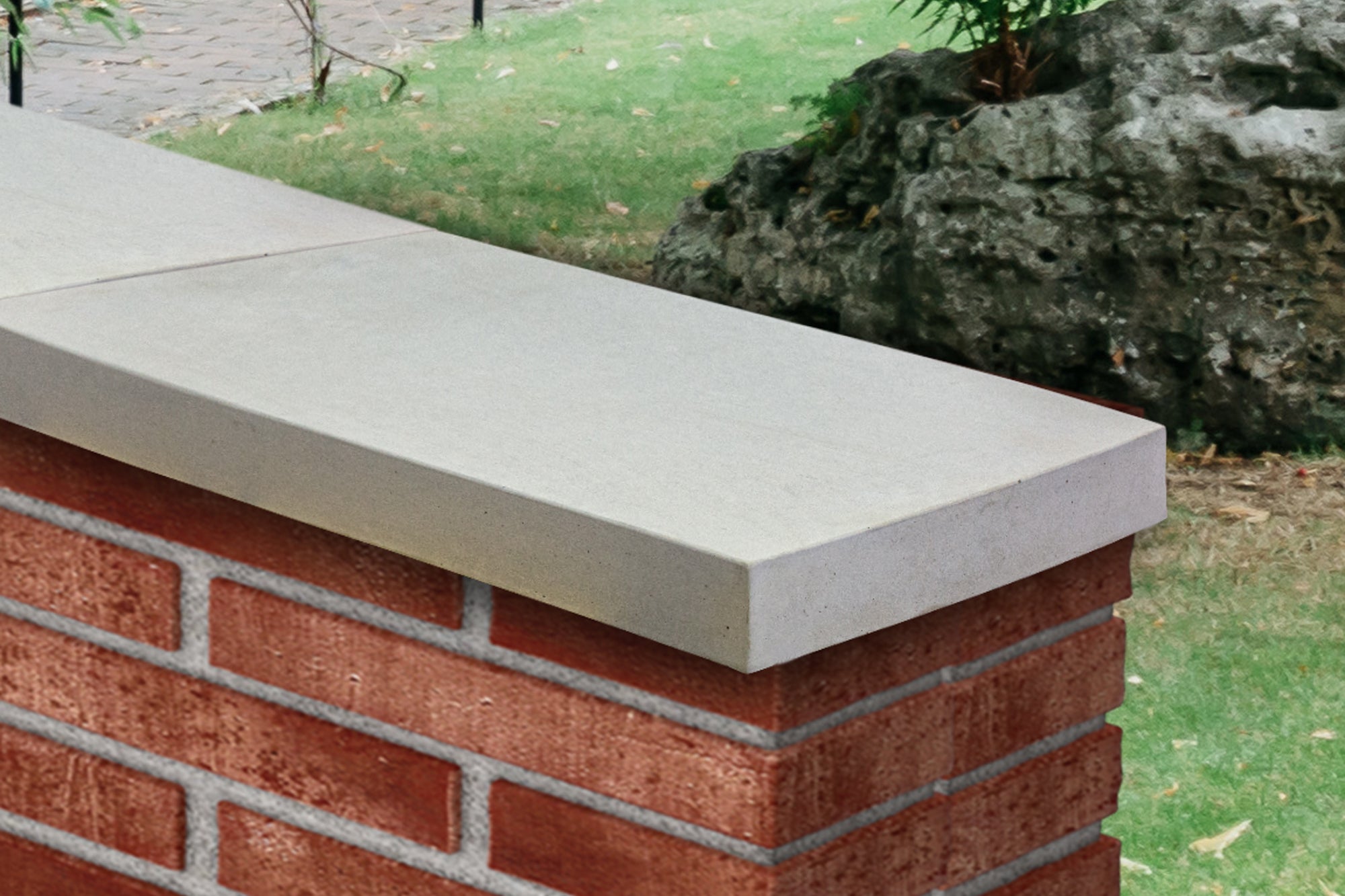 Willowcrete Flat Top Concrete Coping Stone