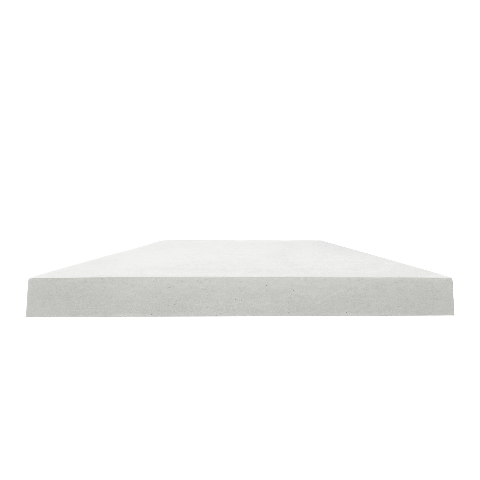 Willowcrete 4-Way Weathered Rectangular Concrete Pier Cap