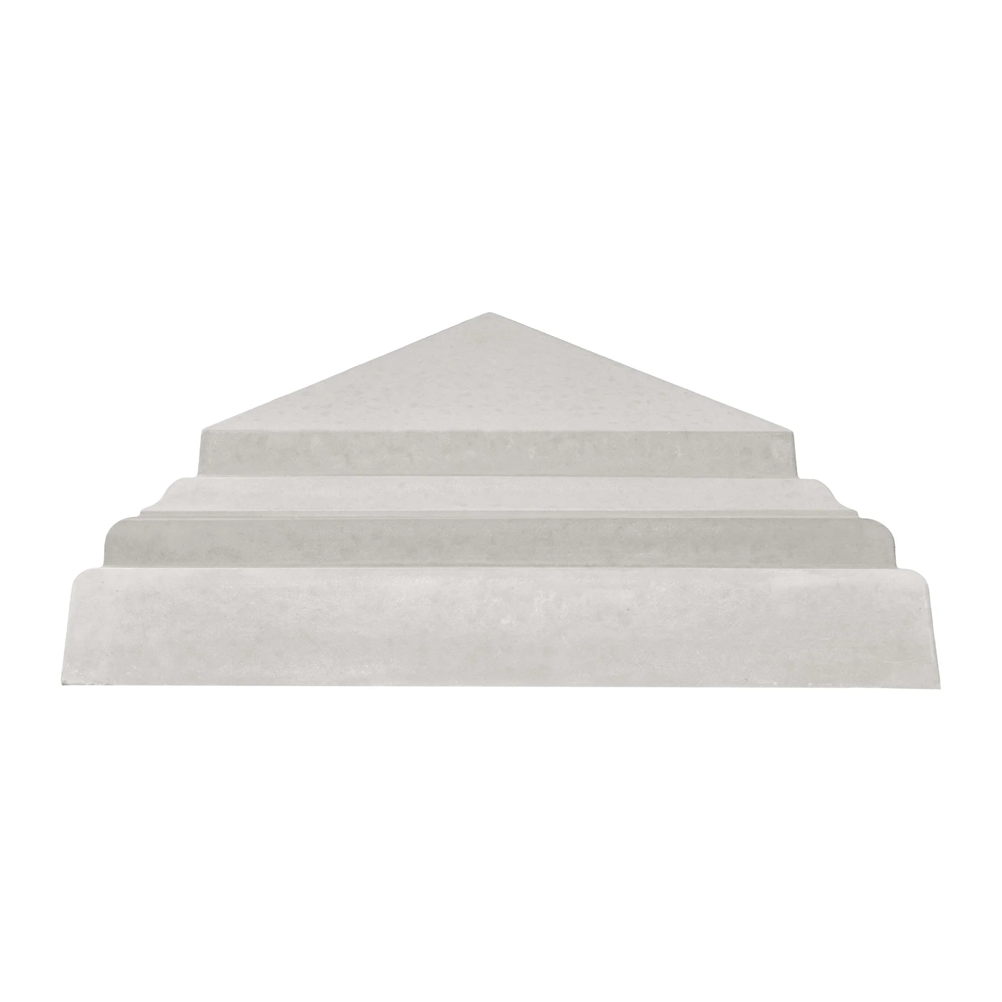 Willowcrete Stepped Peaked Concrete Pier Cap