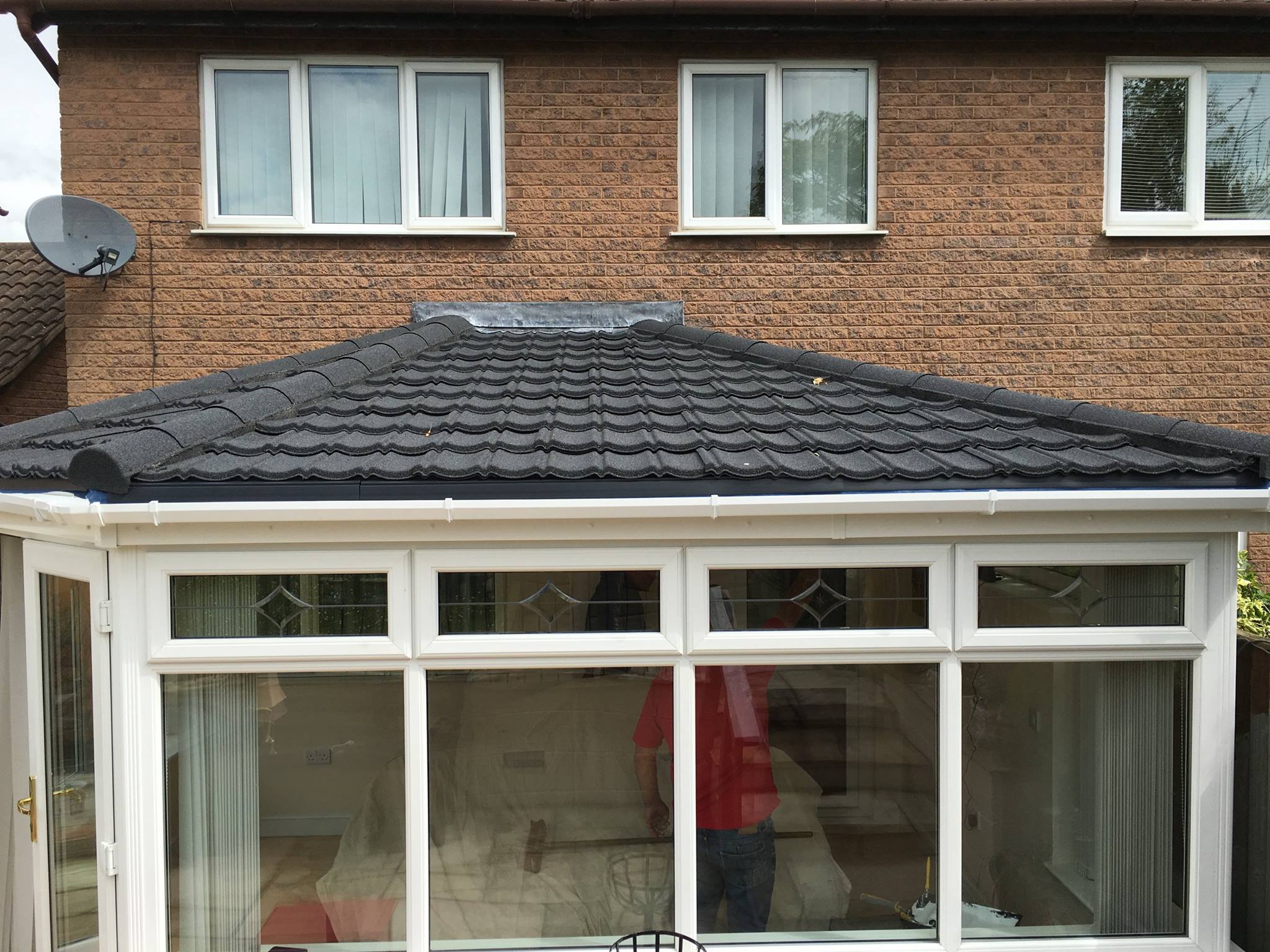 Lightweight Tiles Left Hand Verge - Granulated Grey