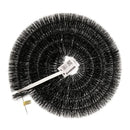 Hedgehog Gutter Brush 100mm x 4m - Black - Roofing Supplies UK