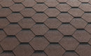 Katepal Super Katrilli Hexagonal Felt Bitumen Shingles (3m2) - Brown