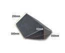 Mayan Natural Slate Classic RealRidge Graphite Hip End 500mm - Roofing Supplies UK