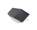 Mayan RealRidge Natural Slate Overlap Block End Ridge Tile 500mm - Roofing Supplies UK