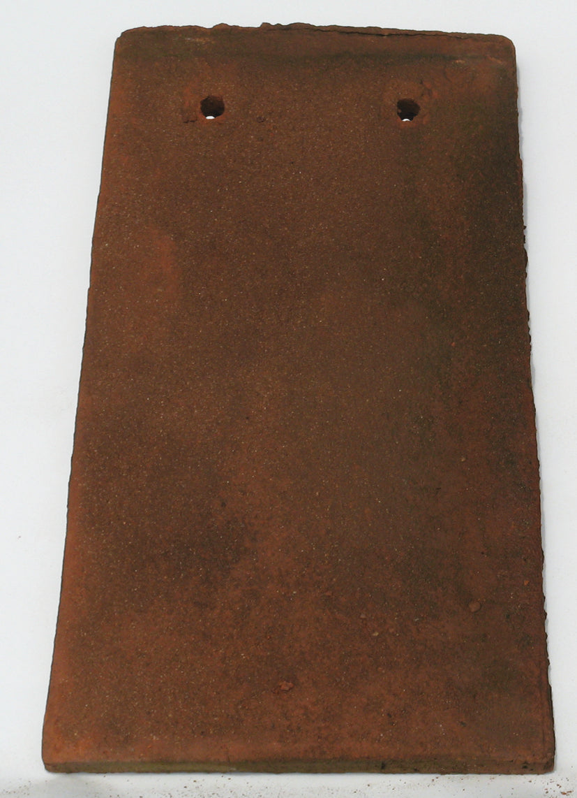 Wide oast taper clay tile featuring a traditional tapered profile, used for restoring or replicating period roofs.
