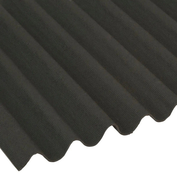 Onduline Mini Corrugated Black Bitumen Roof Sheet - 2m x 866mm