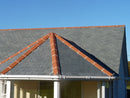 Pedra Leve Carbon Neutral Brazilian Grey Green Natural Slate & Half Roof Tile - 600mm x 450mm