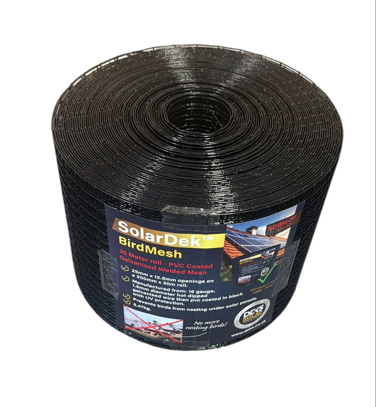 DEKS 30m SolarDek 30mm BirdMesh