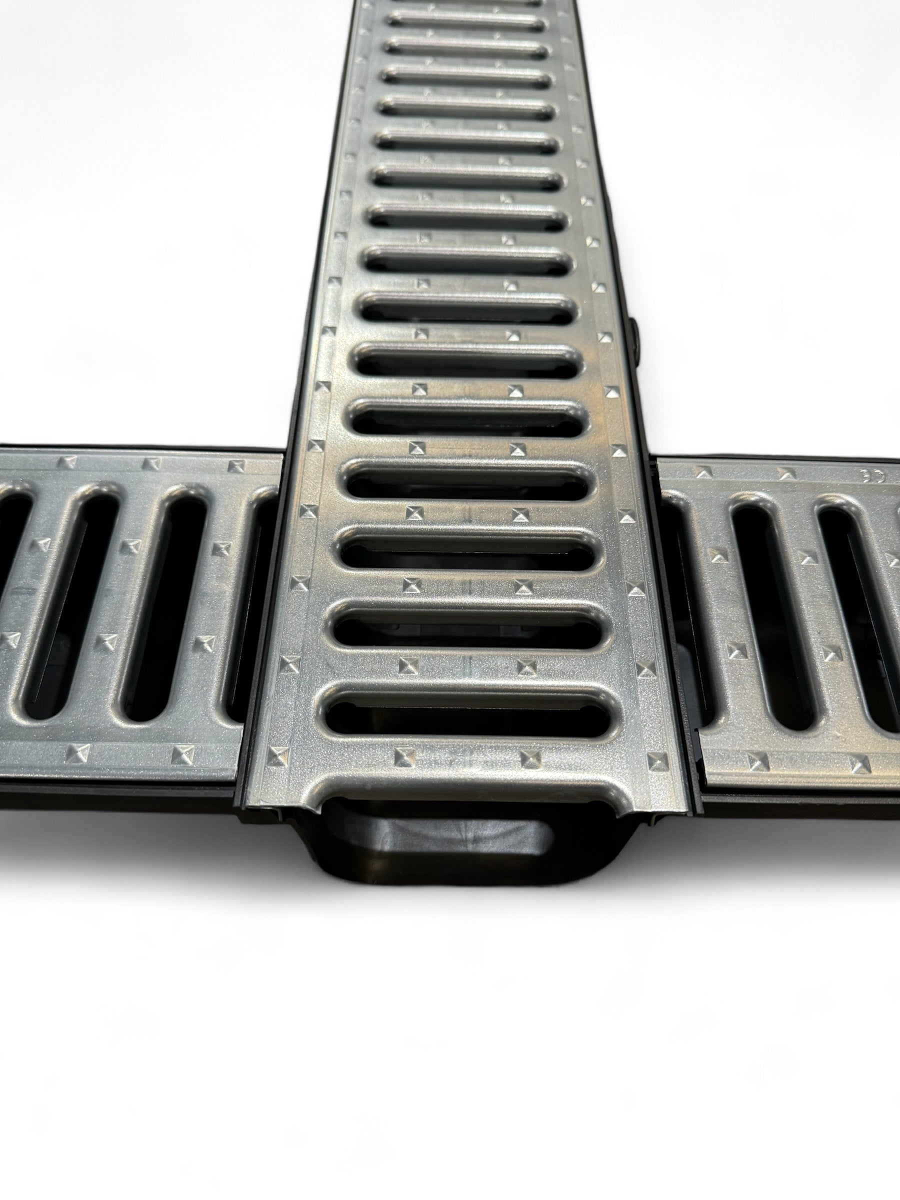 DekDrain Vela A15 Channel Drain - 1m (Galvanised Steel Grate)