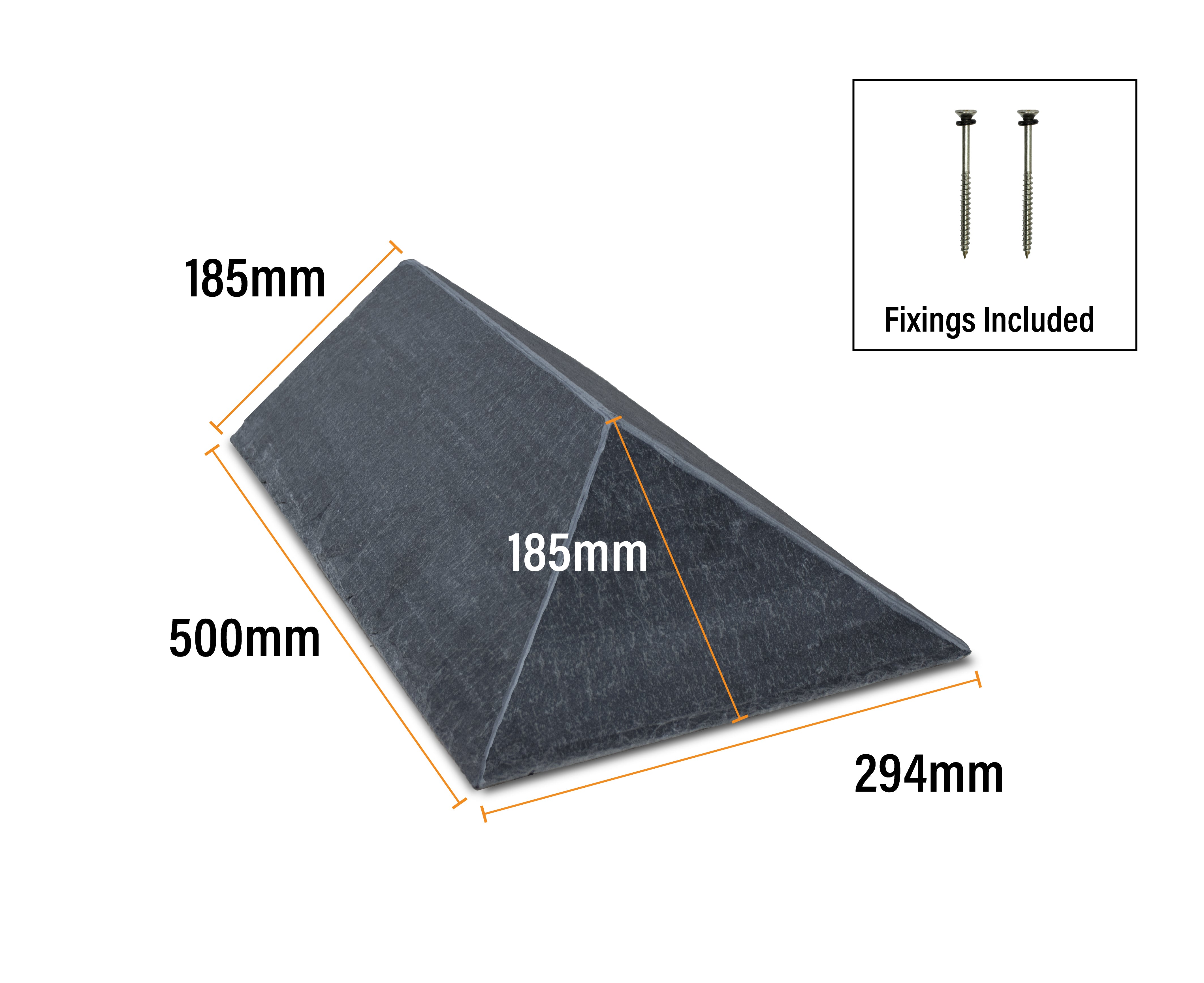 Mayan Natural Slate Ridge Cap - Overlap