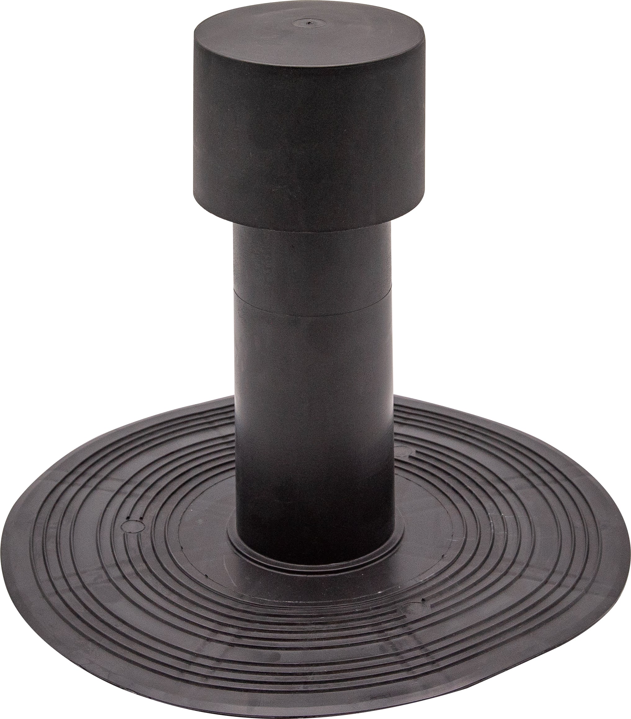 DEKS Ideal Aerator TPE H 240 Ribbed Flange Roof Vent with Cup