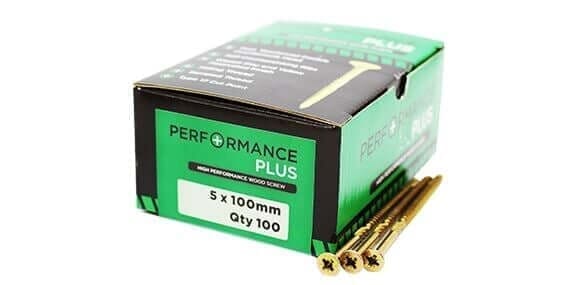 Samac 6mm x 150mm Performance PLUS Screw (100)