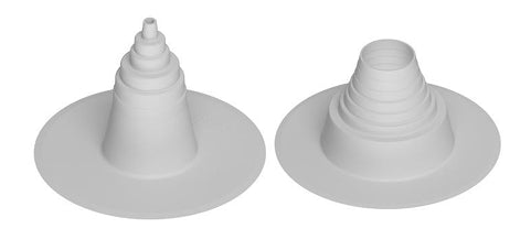 DEKS Multiplex TPO Collar Smooth Flange