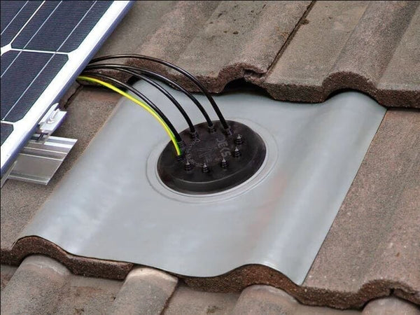 Seldek Multi Cable Nu-Lead Solar Panel Flashing for Tile/Slate roofs
