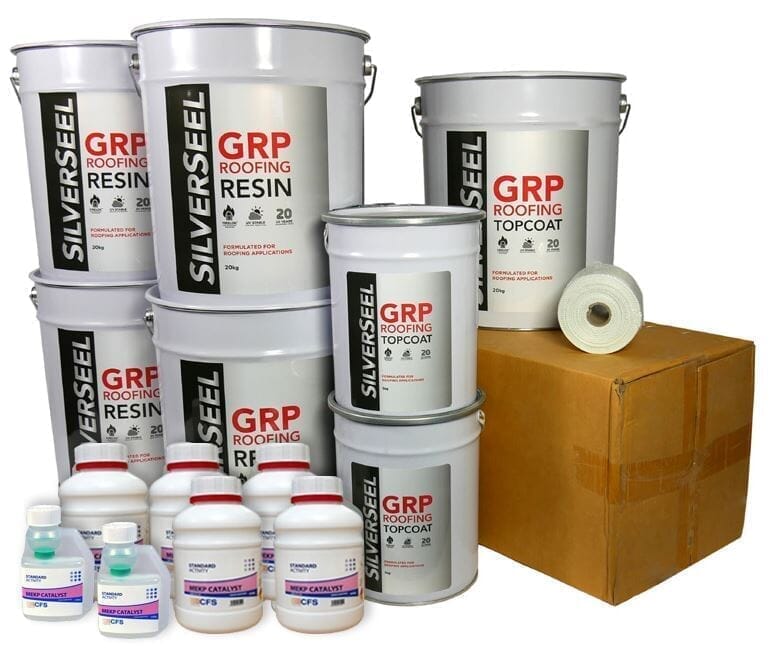 Silverseel Fire Rated Single Layer Fibreglass Kit - 600g CSM