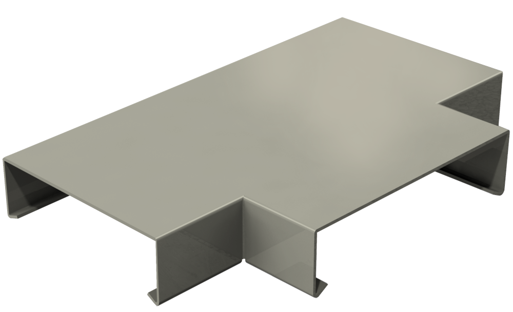 Alumasc Aluminium Skyline 842mm Standard Coping - T Junction