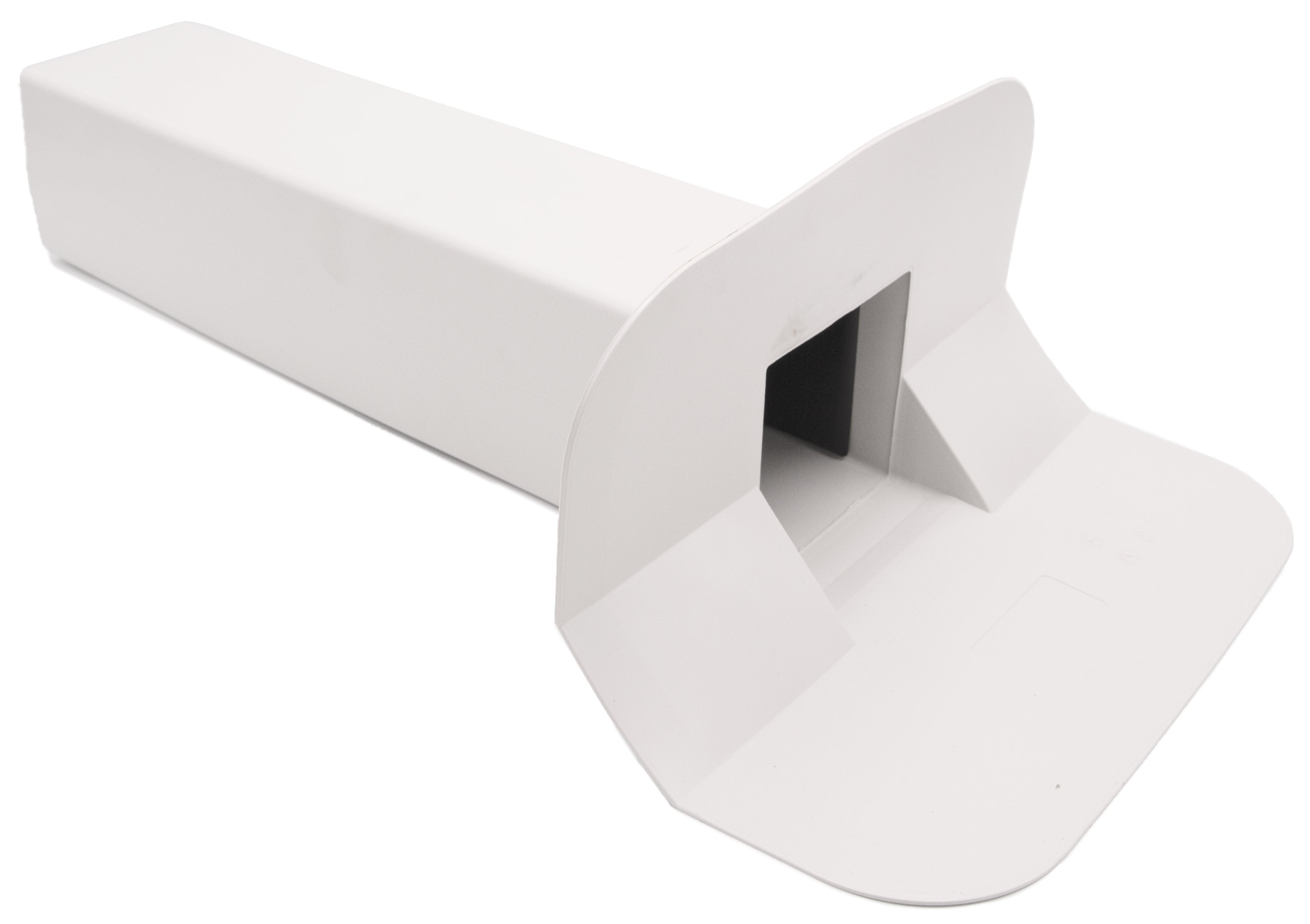 DEKS Corner Fitting TPO Smooth Flange Horizontal Parapet Drain Square