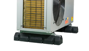 Air conditioning unit on a white background