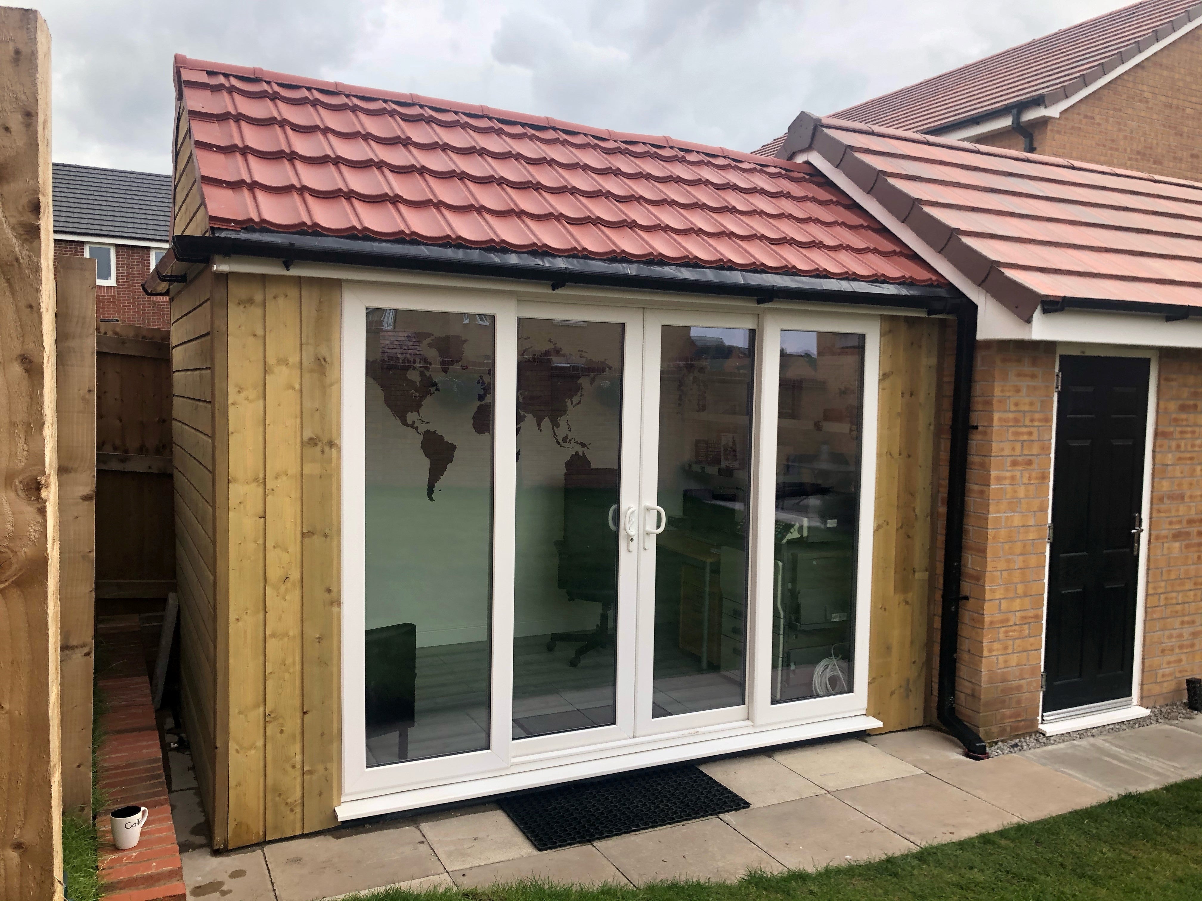 Lightweight Tiles Budget Ridge Tile - Smooth Red