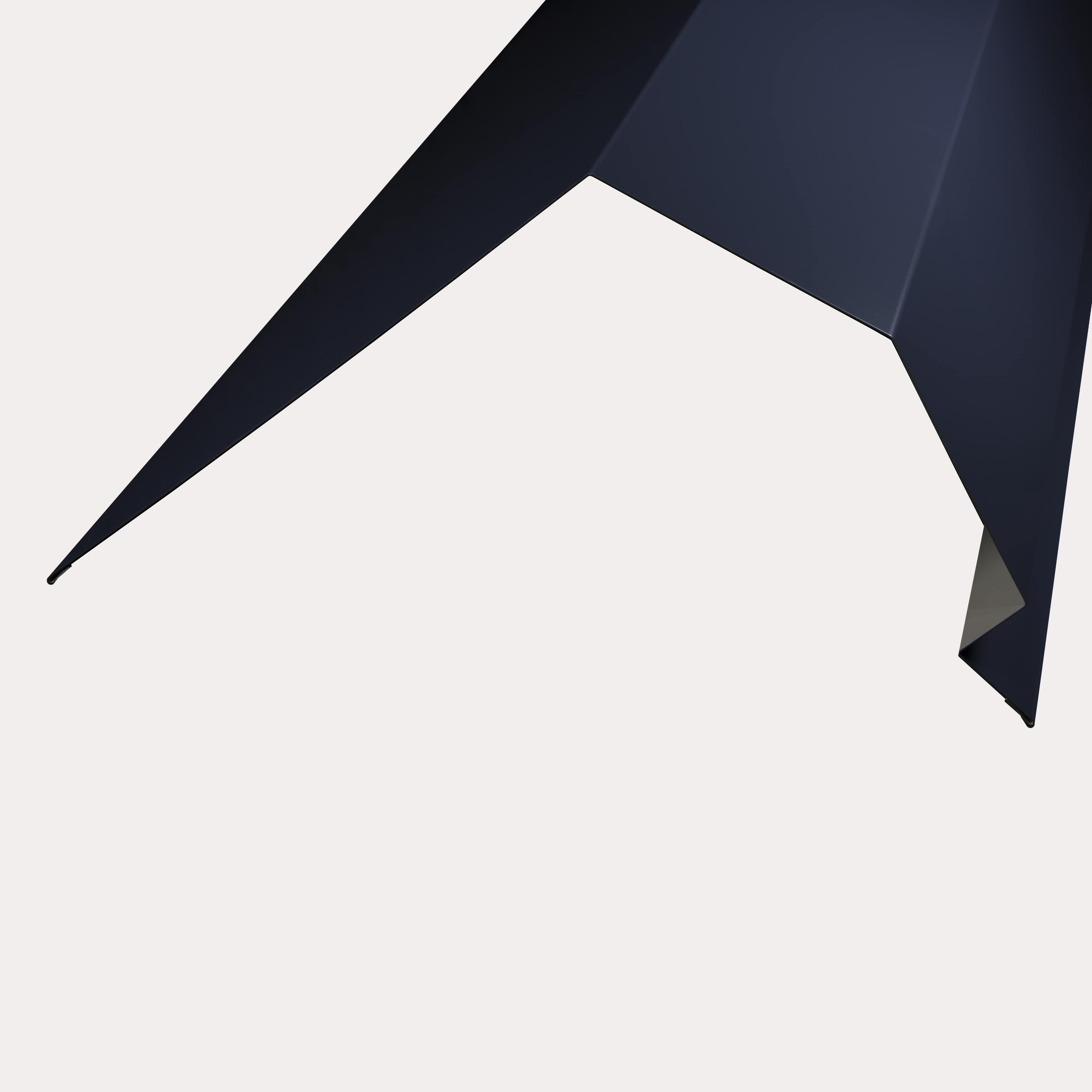 Hornsey Polyester Coated Trimline Bargeboard Flashing - Slate Blue