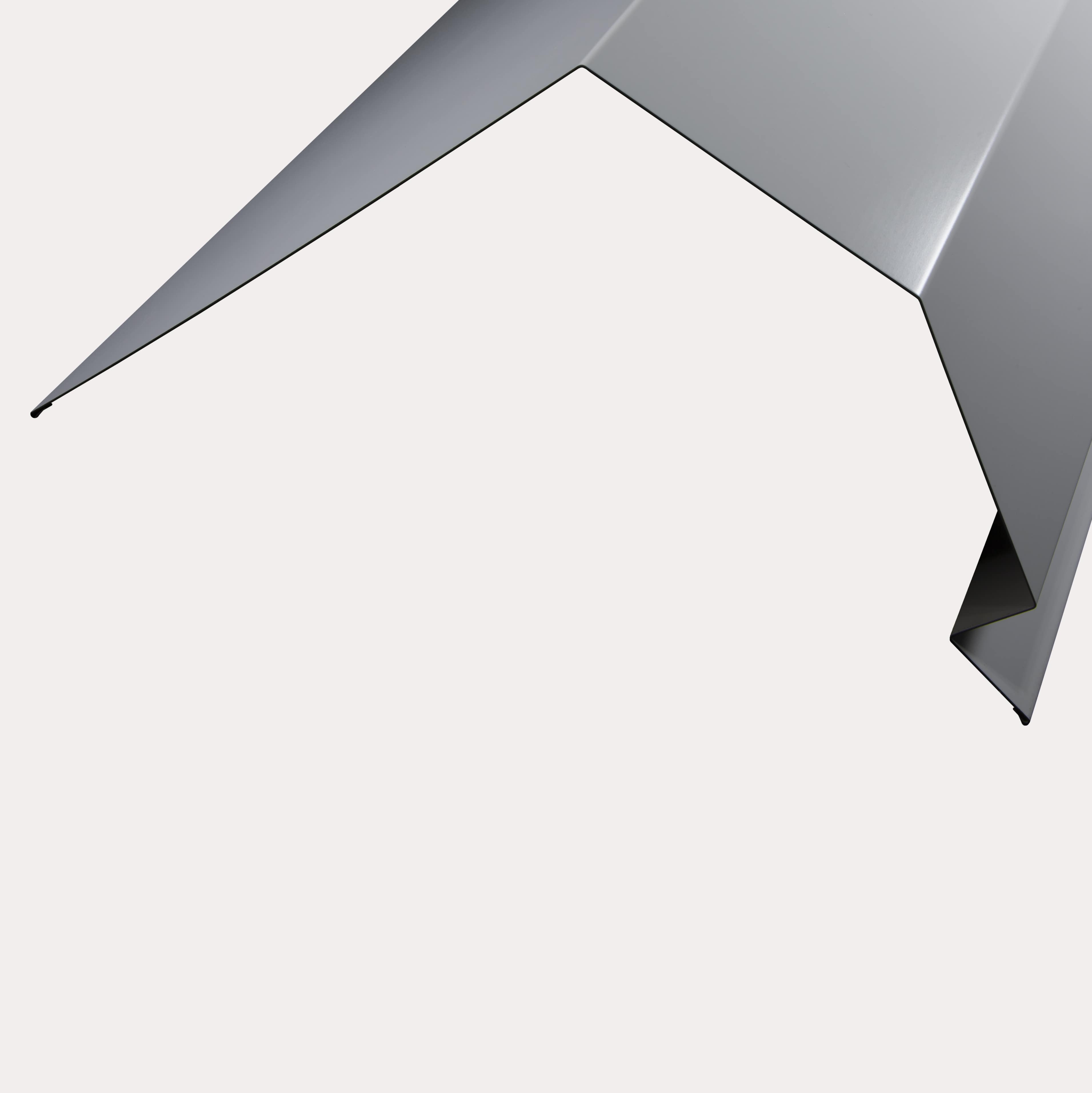 Hornsey Polyester Coated Trimline Bargeboard Flashing - Pure White