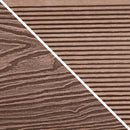Triton WPC Composite Double Faced Decking Board - Brown
