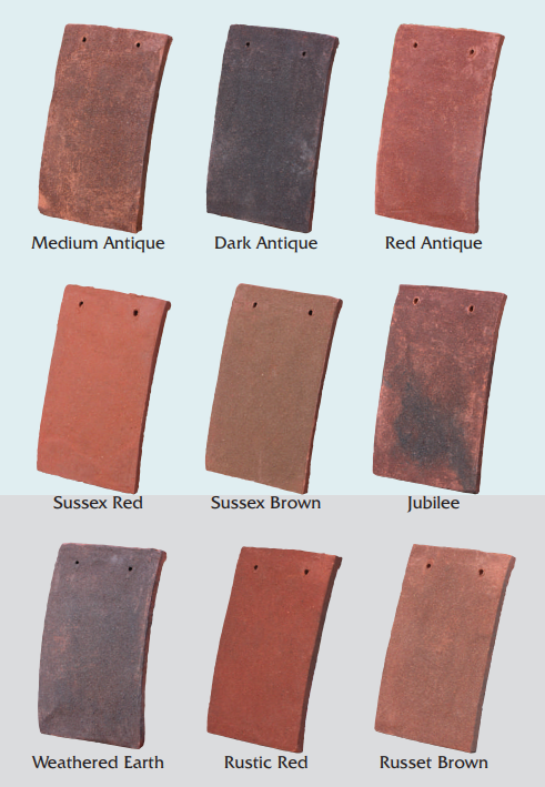 Tudor Handmade Clay Peg Eave Tiles