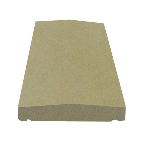 Twice Weathered Concrete Coping Stone Sand 430mm x 600mm
