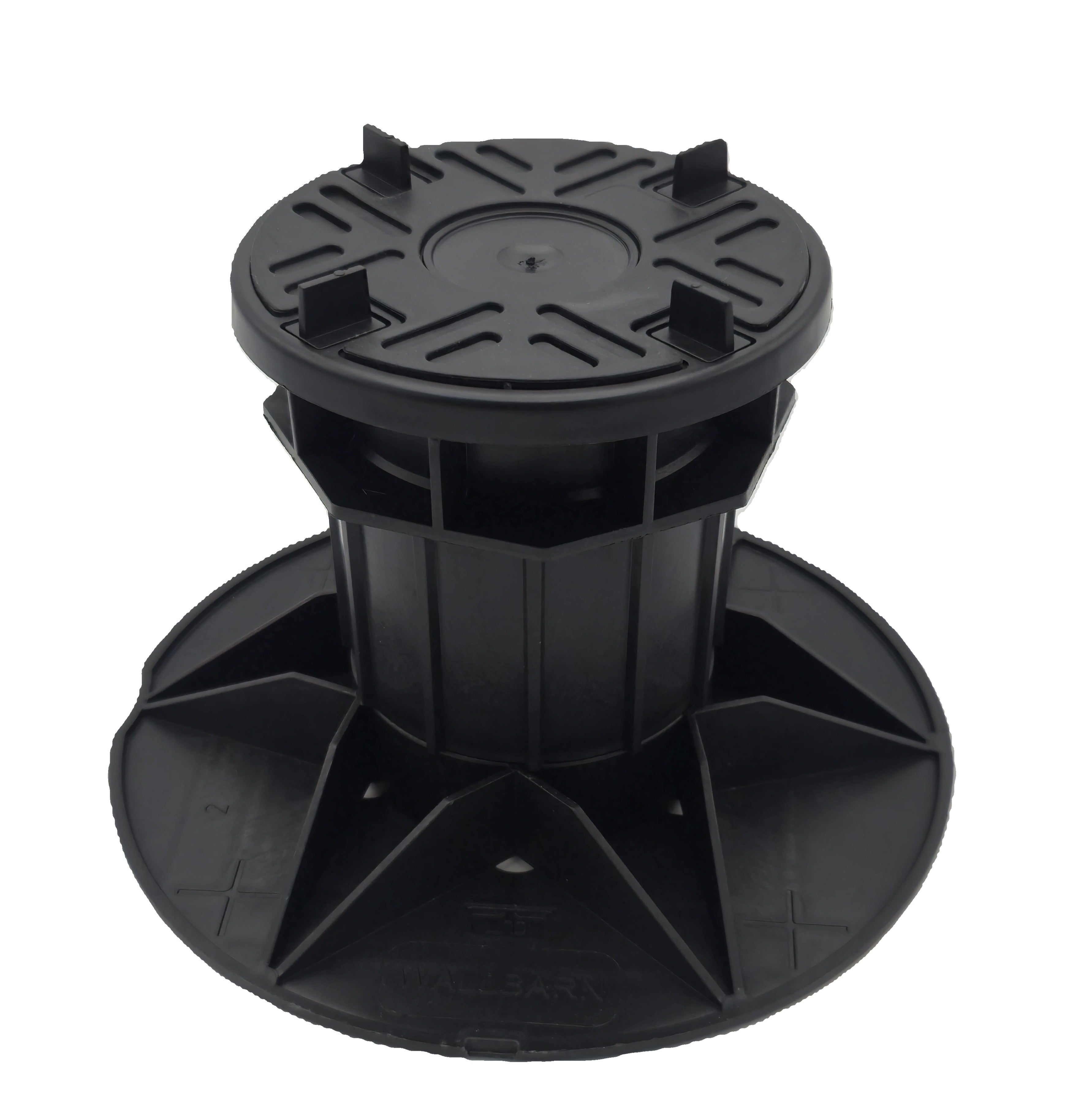 Wallbarn Universal Extra Adjustable Decking & Paving Pedestal - 125-215mm