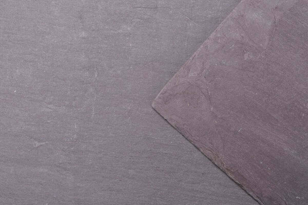 Welsh Penrhyn Heather Blue County Grade Natural Roof Slate and Half 500mm x 450mm