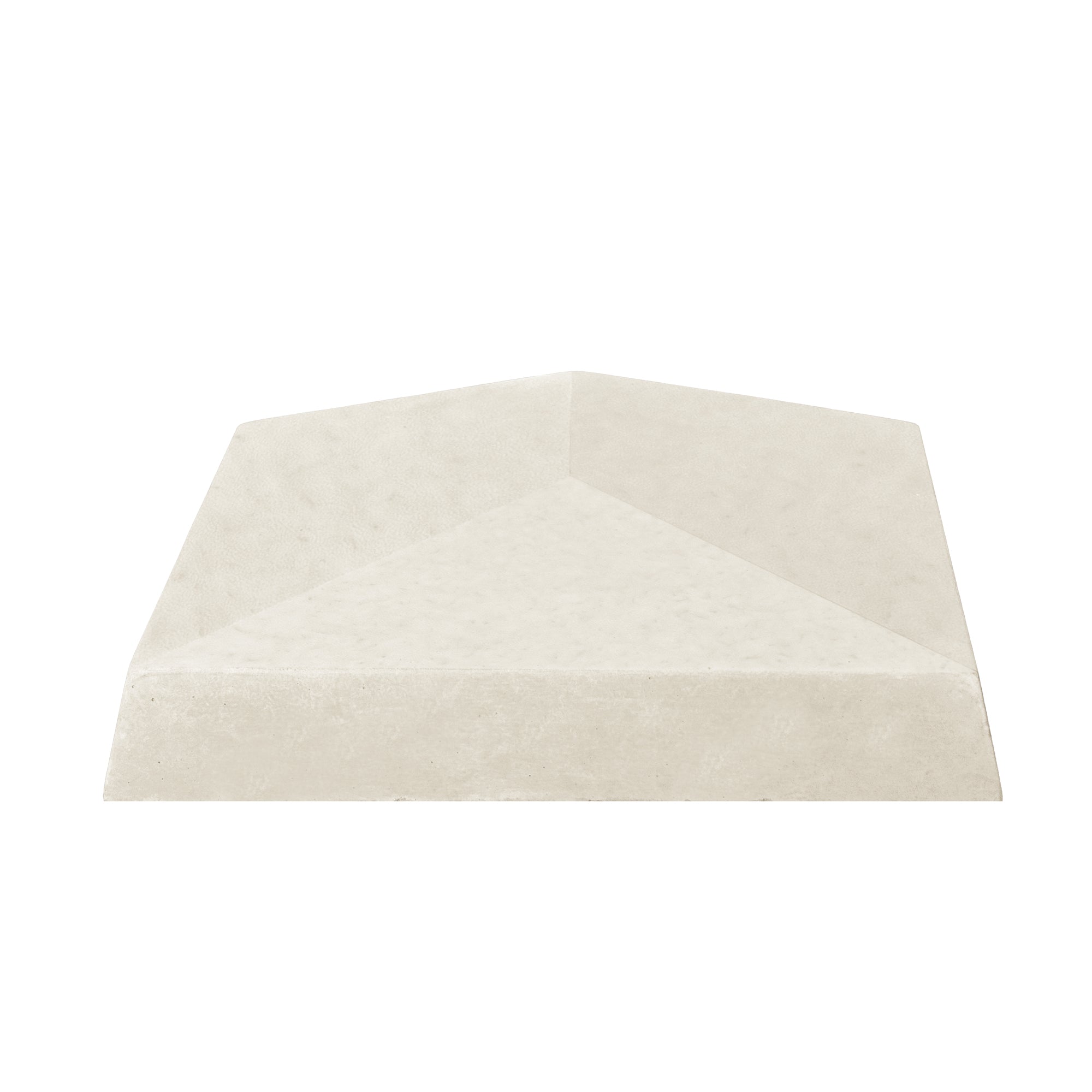 Willowcrete Twice Weathered Concrete Chisel End Coping Stone