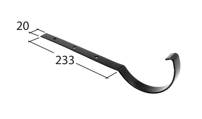 Alutec Evolve Deepflow Aluminium Gutter Bracket Top Fix