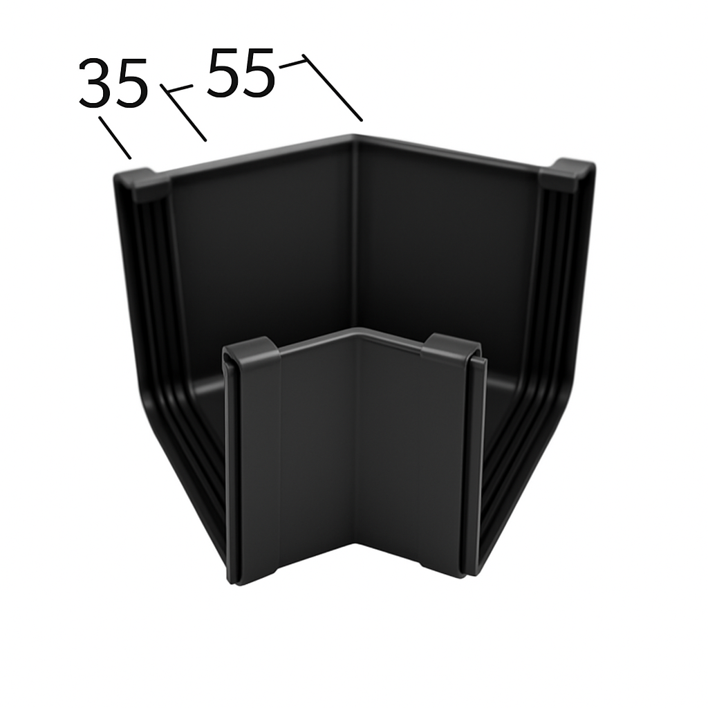 Alutec Evolve Aluminium 135° Box Gutter Angle