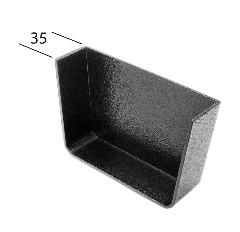Alutec Evolve Aluminium Box Gutter Internal Stop End