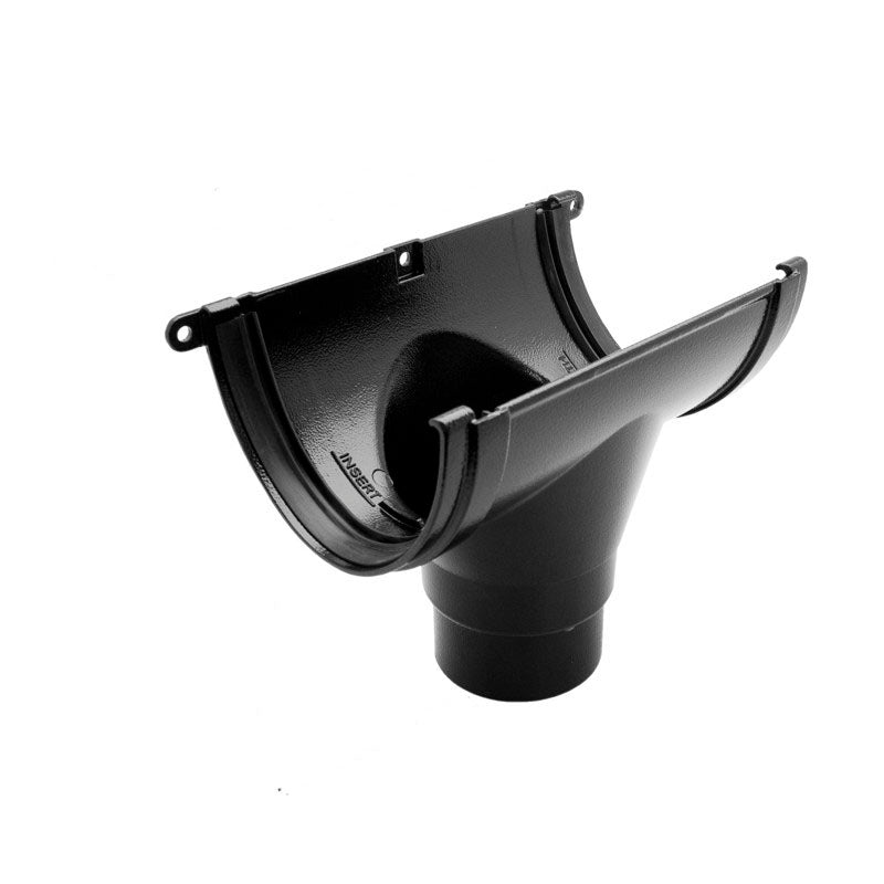 Alutec Evolve Deepflow Aluminium Gutter Running Outlet