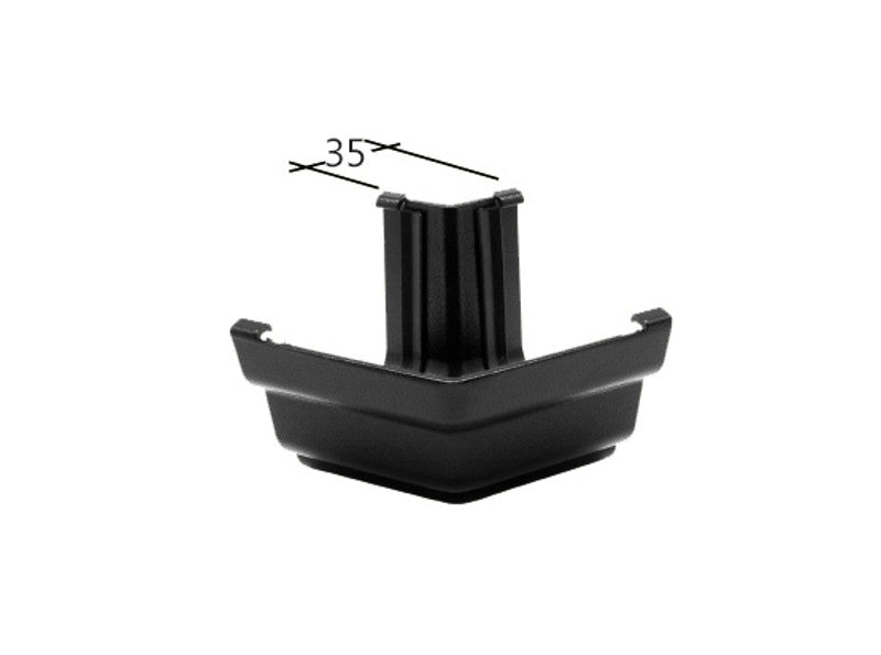 Alutec Evolve Aluminium Ogee 135° External Gutter Angle