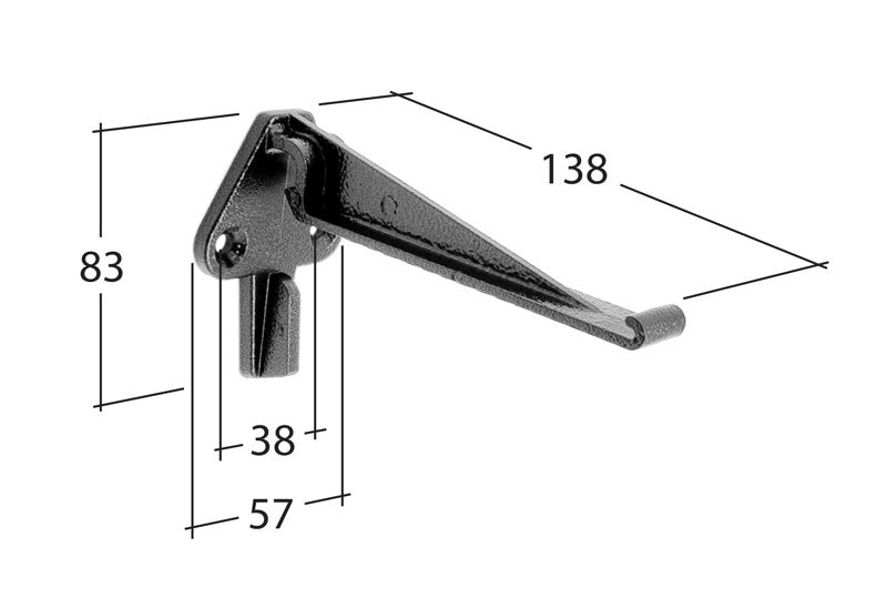 Alutec Evolve Aluminium Ogee Gutter Fascia Bracket