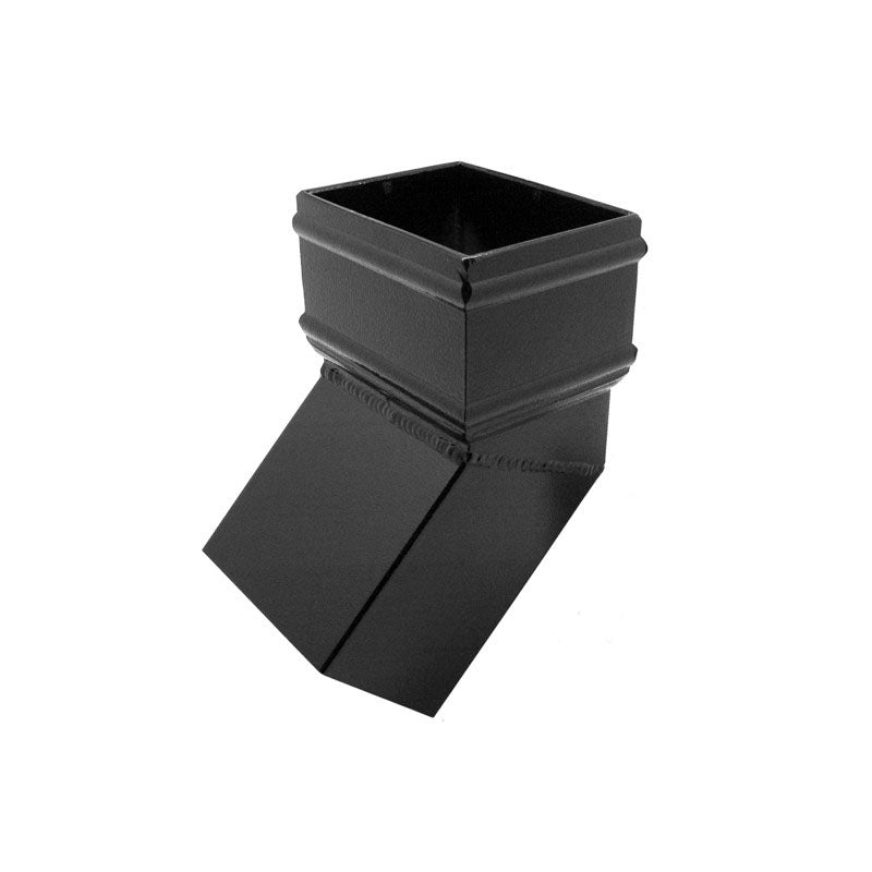 Alutec Traditional 72x72mm Aluminium Square Downpipe Bend 135°