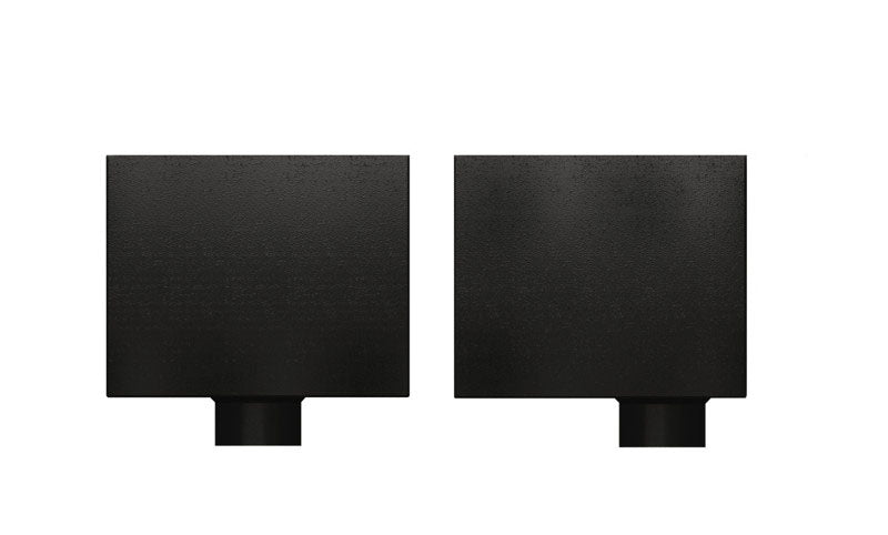 Alutec Tudor 76mm Standard Contemporary Aluminium Downpipe Hopper