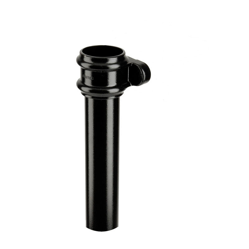 Alutec Tudor 76mm Aluminium Downpipe with Socket 2m