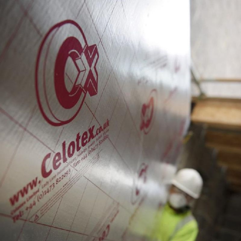 Celotex Insulation Board 1.2m x 2.4m x 50mm