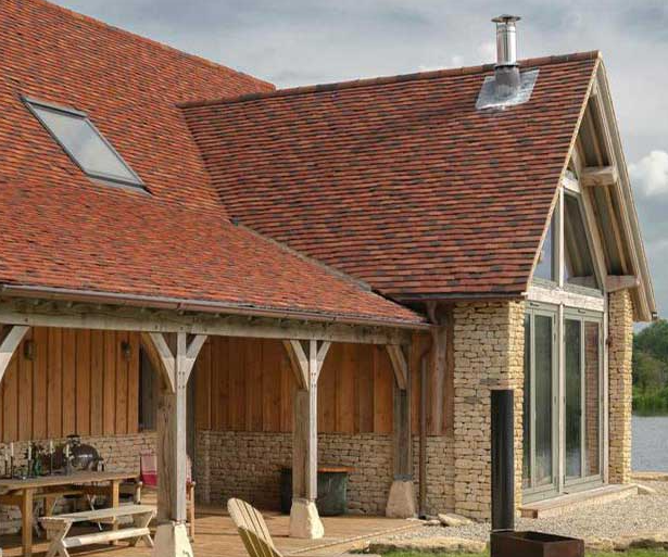 Tudor Traditional Handmade Clay Plain Roof Tiles