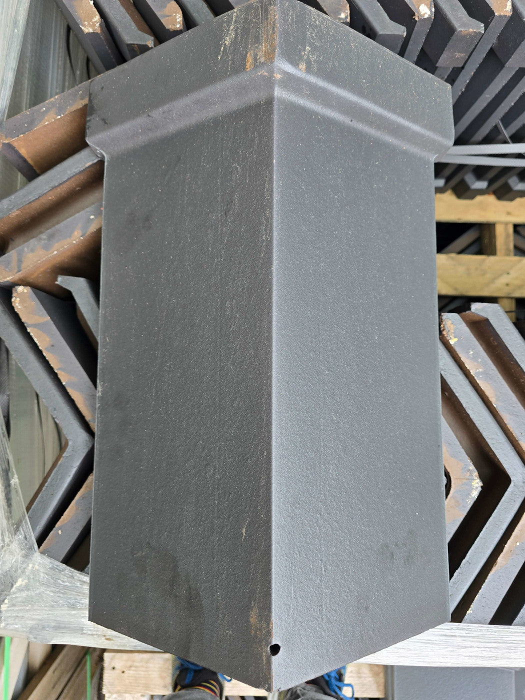 Marley Capped Angle Clay Ridge Tile 450mm