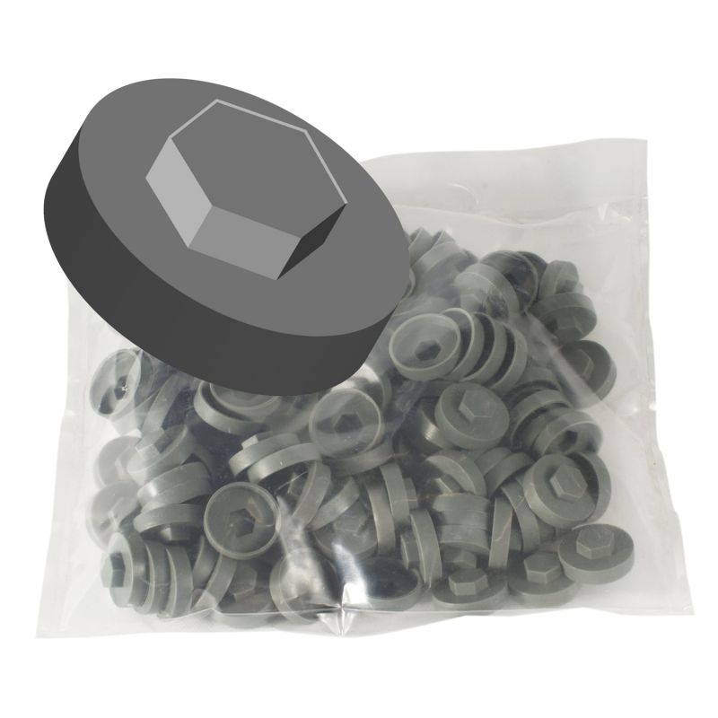 Hornsey 19mm Colour Coded Plastic Cover Caps (100 Pieces)