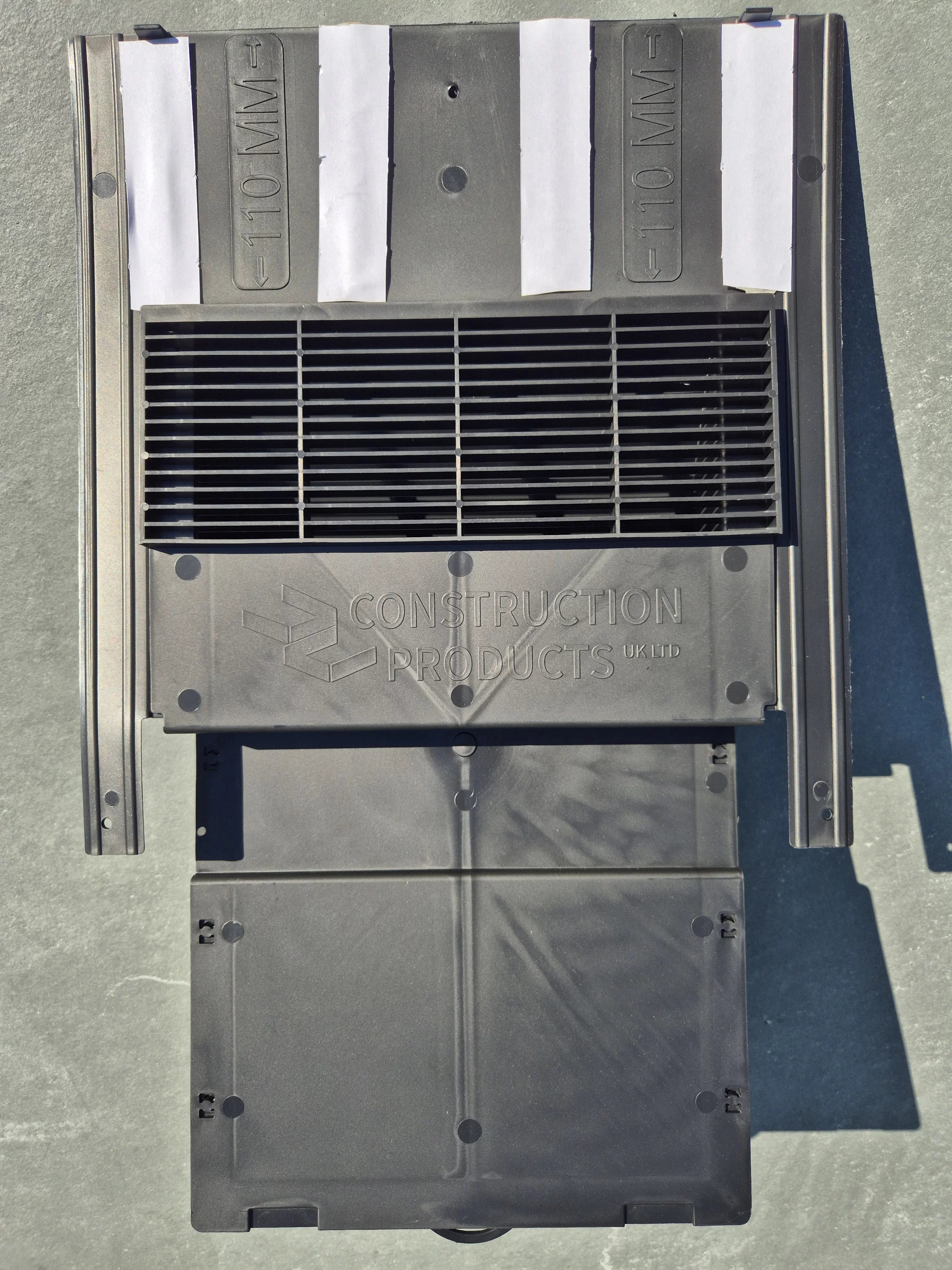 Nature Vent Inline Slate Vent to suit 600mm x 300mm Slates